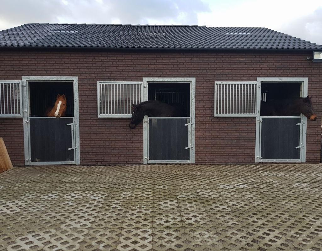 staldeur + kozijn, Stalling