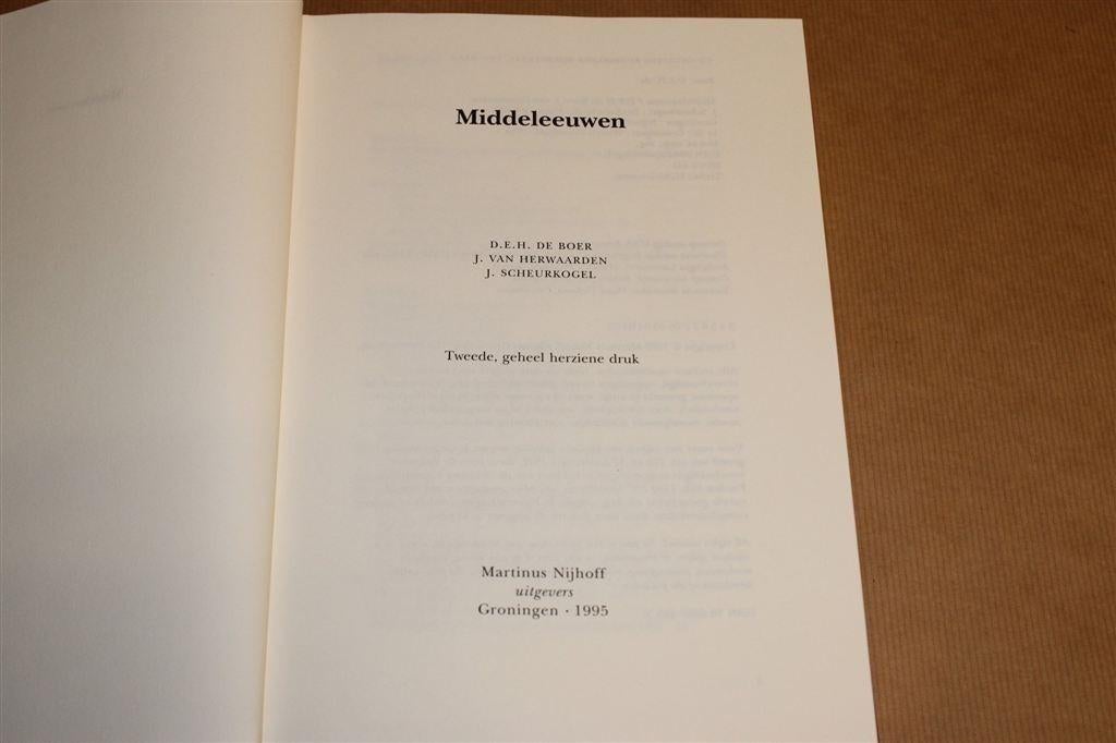 De Middeleeuwen — Politiek, Sociaal-Economisch & Cultureel, Ophalen of Verzenden, Zo goed als nieuw, Europa