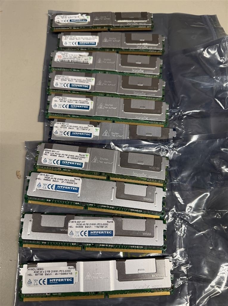 geheugen - 64GB 8x8GB memory ram Dell Precision workstation, DDR4, Ophalen of Verzenden, Zo goed als nieuw, Desktop