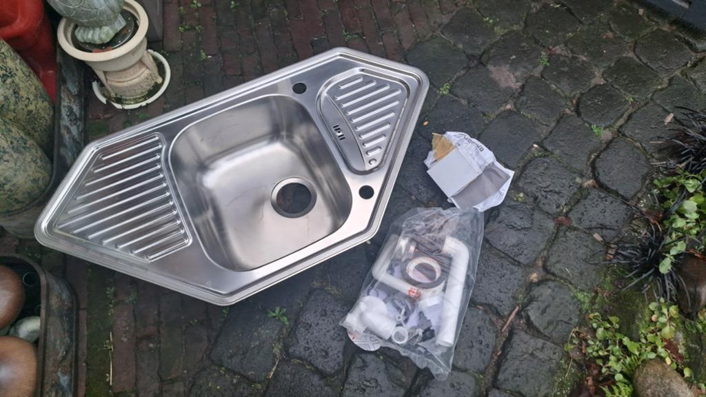KEUKEN SPOELBAK., Ophalen, Nieuw