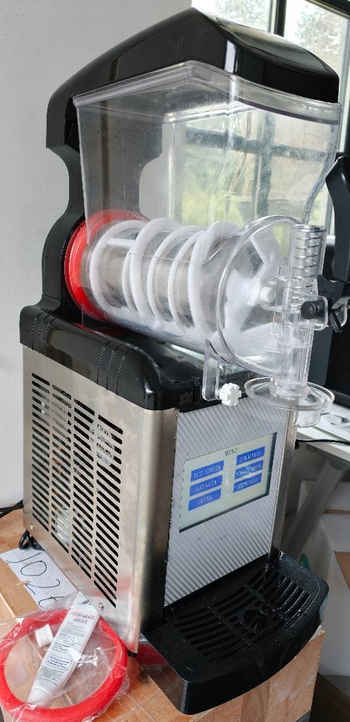 slush machine Nieuw 6 liter ook voor softijs, touch screen, Witgoed en Apparatuur, Ophalen of Verzenden, Nieuw, Zelfvriezend