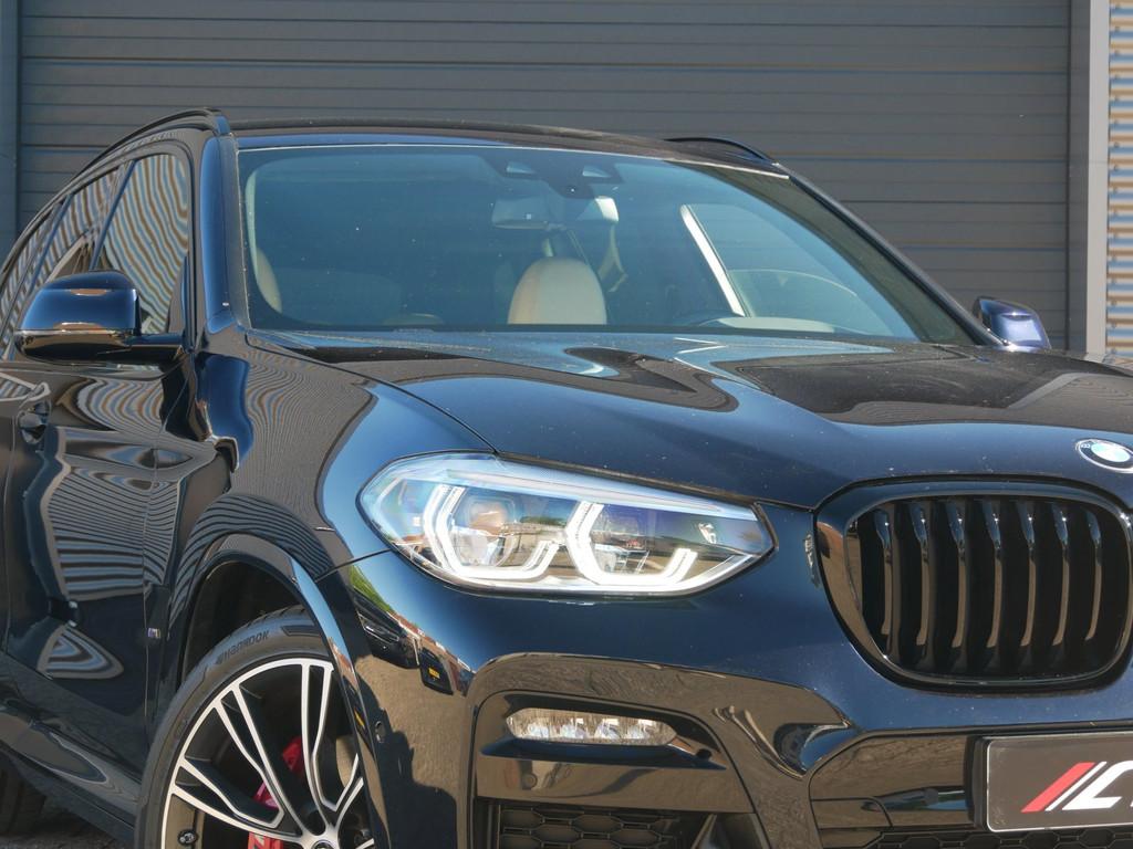 BMW X3 XDrive30e M-Sport, elek. Trekhaak, 21 inch, Head-up,, Auto's, Automaat, 1998 cc, Gebruikt, Beige