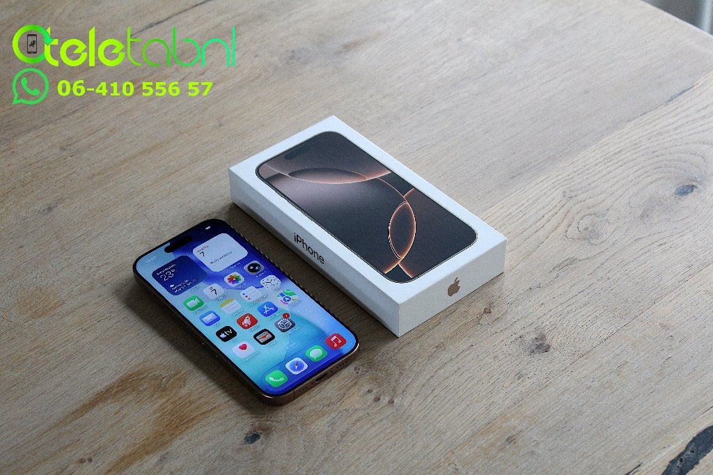 iPhone 16 Pro - 128GB - Desert Titanium | Batt 92%, Telecommunicatie, Mobiele telefoons | Apple iPhone, Apple, Ophalen of Verzenden