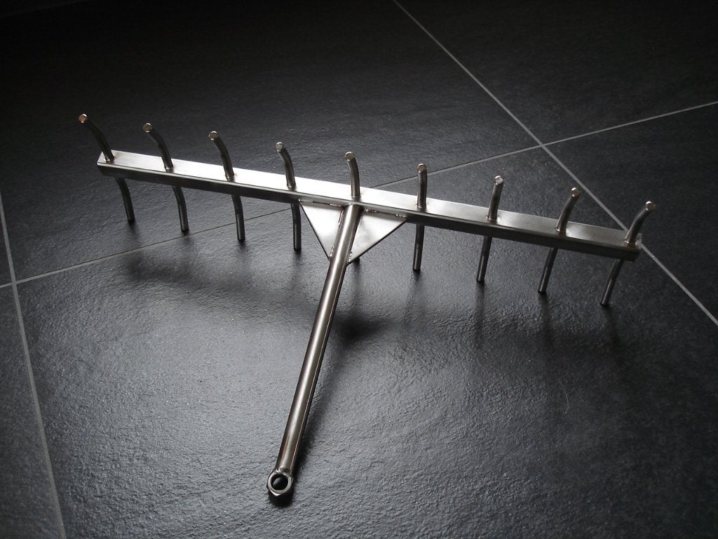 Nieuw wierhark / dreg rvs om de vis stek schoon te maken, Ophalen of Verzenden, Nieuw, Overige typen