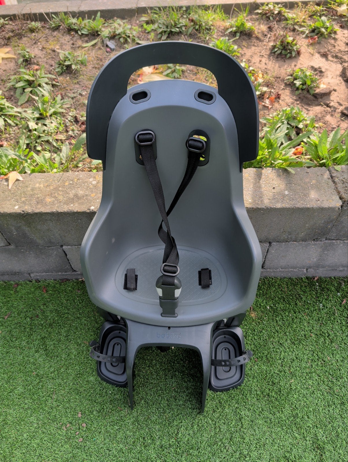 Bobike Maxi GO Carrier Achterzitje Macaron Grey, Ophalen, Achterzitje, 9 t/m 18 kg, Bobike