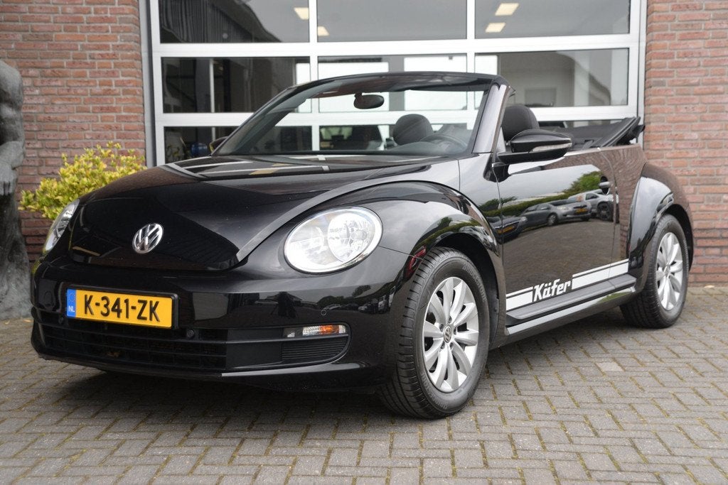 Volkswagen Beetle Cabriolet 1.2 TSI Design | Navi | Stoelver, Auto's, Volkswagen, Voorwielaandrijving, Euro 5, Gebruikt, 4 cilinders