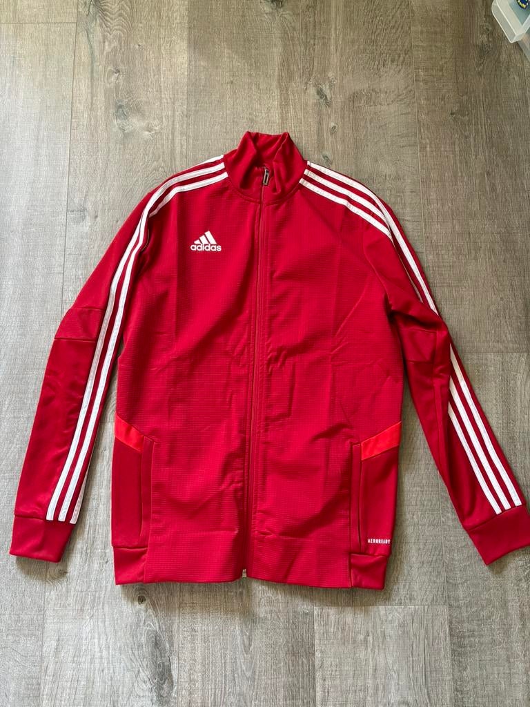 Adidas vest rood maat 176 nieuw, Ophalen of Verzenden, Nieuw, Jongen of Meisje, Trui of Vest