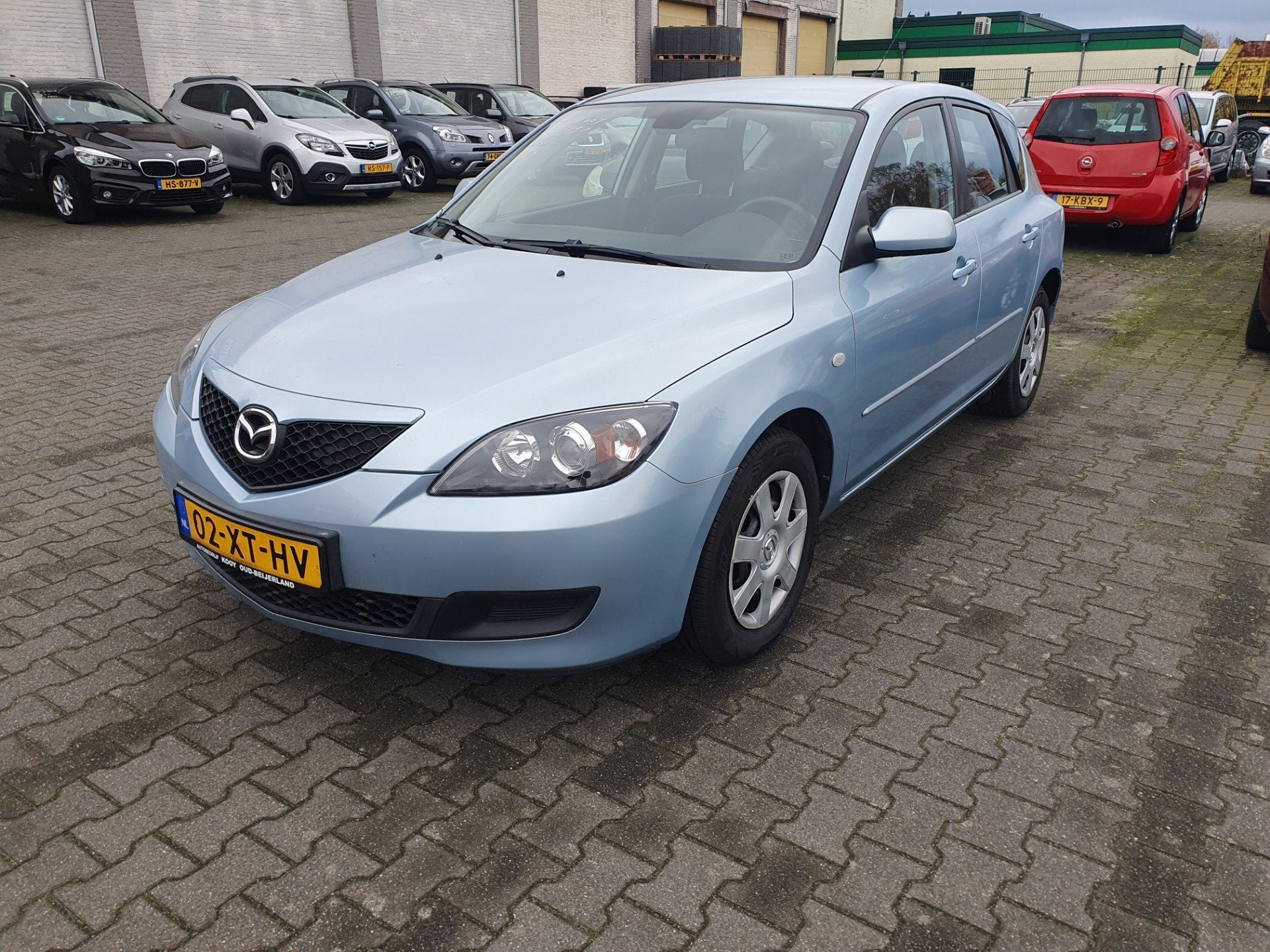 Mazda 3 Mazda 3 1.6 S-VT Touring-AIRCO, Auto's, Mazda, Stof, Gebruikt, Zwart, 4 cilinders