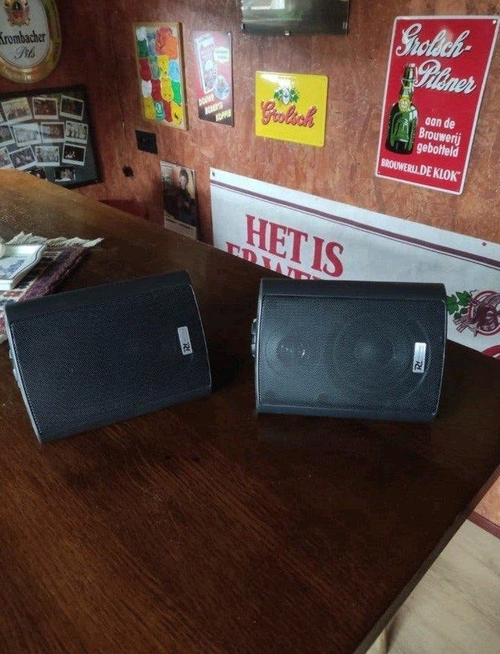 Power Dynamics BGO100 speakerset - Binnen/Buiten (IP56), Audio, Tv en Foto, Luidsprekers, Ophalen of Verzenden