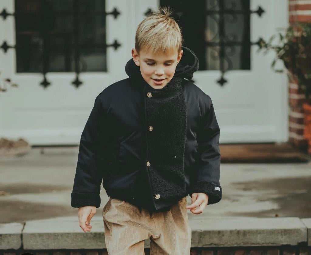 Donsje Amsterdam Den Jacket Blue Marine, Kinderen en Baby's, Ophalen of Verzenden, Zo goed als nieuw, Jongen, Jas