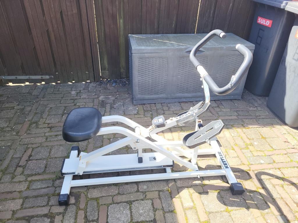 Kettler Roeitrainer - Compact en Effectief, Ophalen, Metaal, Roeitrainer, Buik