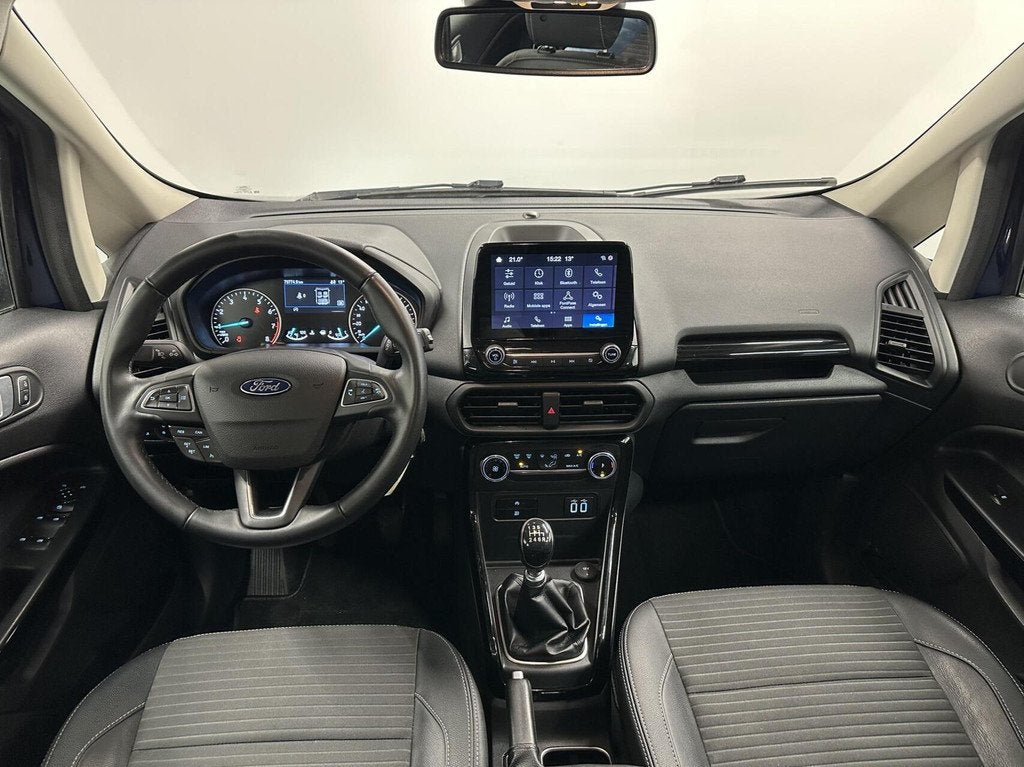 Ford EcoSport 1.0 EcoBoost Titanium TREKHAAK ECC CRUISE LM., Auto's, Ford, Voorwielaandrijving, Gebruikt, Ecosport, Met garantie (alle)