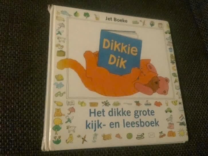 Dikkie Dik: Het dikke grote kijk- en leesboek, Gelezen, Jongen of Meisje, Ophalen of Verzenden, Voorleesboek