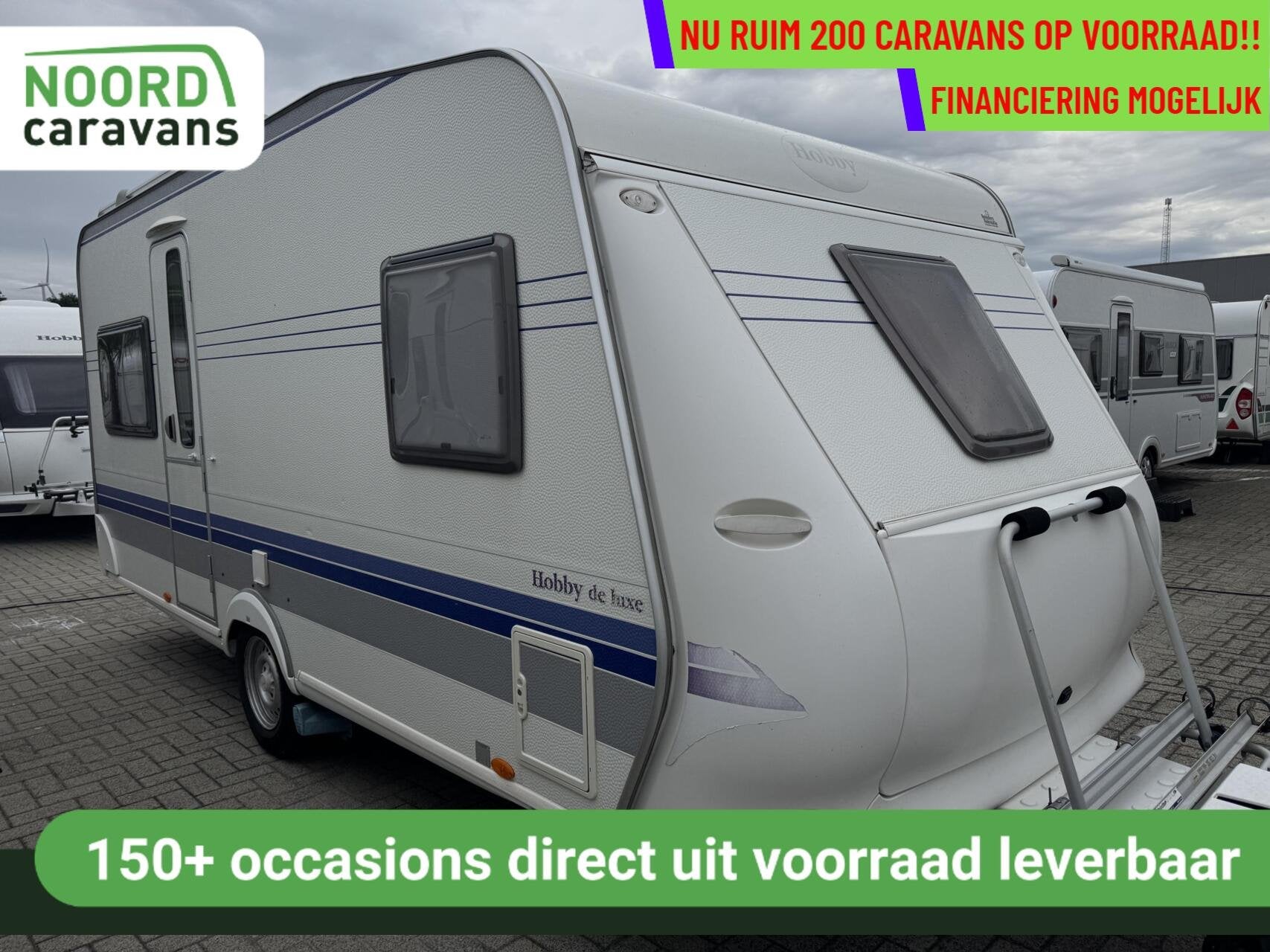Hobby 460 UFE DE LUXE, FRANSBED, MOVER, FIETSENBDRAGERS, Rondzit, Hobby, Bedrijf, Luifel