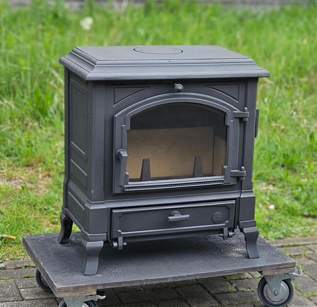 Houtkachel Efel Harmony 1, Huis en Inrichting, Kachels, Houtkachel, Ophalen of Verzenden, Zo goed als nieuw, Vrijstaand