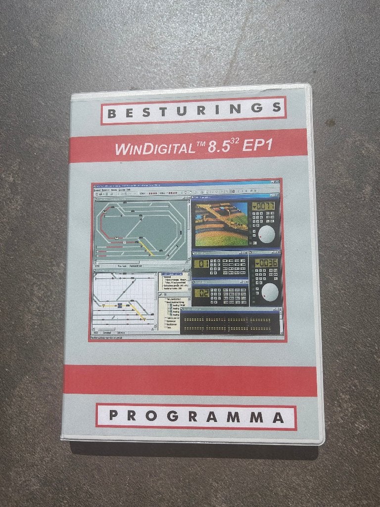 Marklin/Abbink WinDigital 8.5 EP1 Software, Hobby en Vrije tijd, Modeltreinen | H0, Wisselstroom, Overige typen, Ophalen of Verzenden