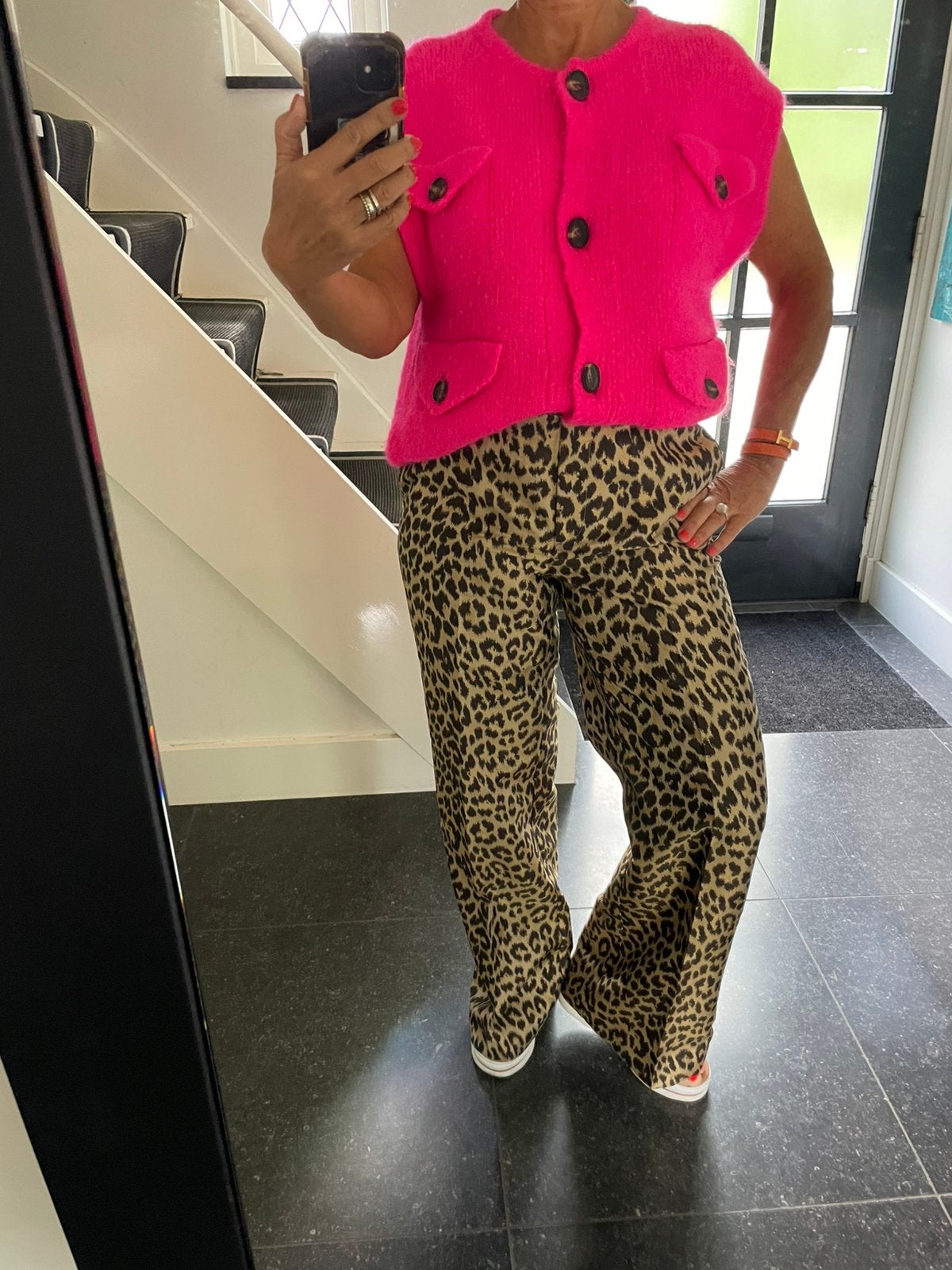 Essentiel Antwerp, prachtig mouwloos vest, 50% mohair, XS, Ophalen of Verzenden, Zo goed als nieuw, Maat 34 (XS) of kleiner, Roze