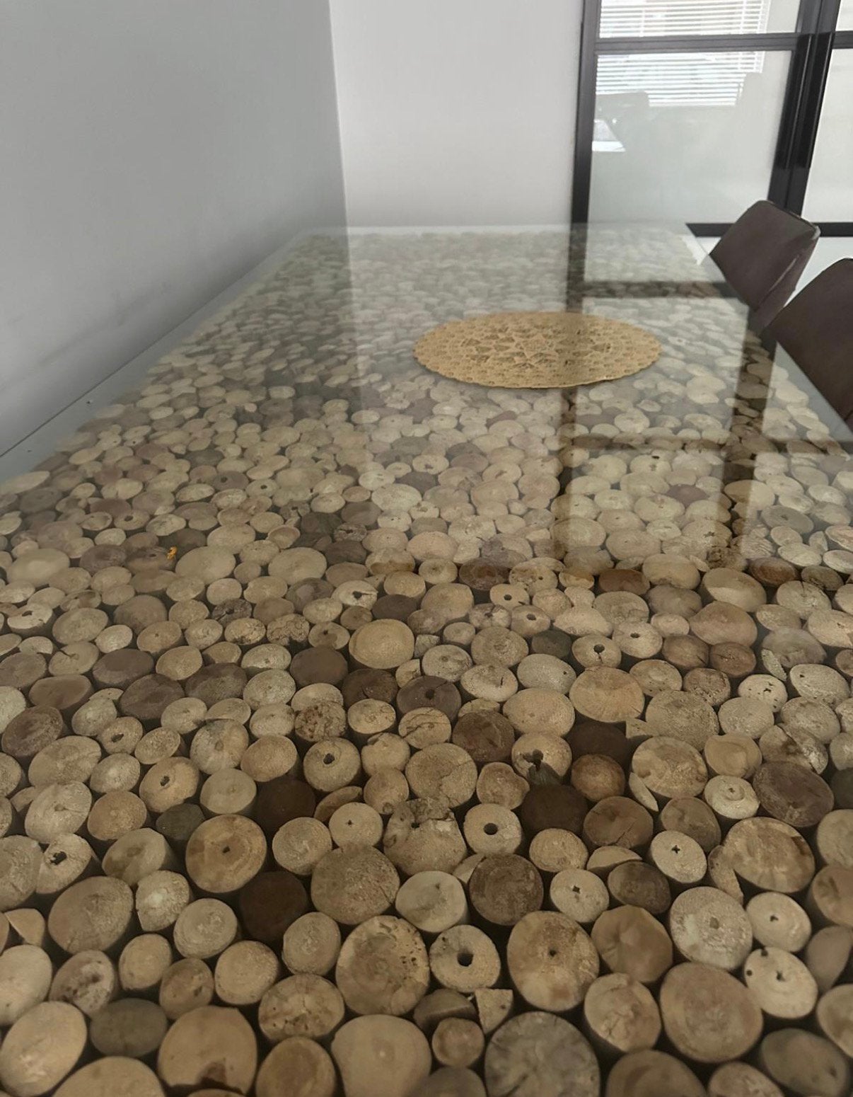 Mooie grote eettafel, 100 tot 150 cm, 200 cm of meer, Ophalen of Verzenden, Zo goed als nieuw
