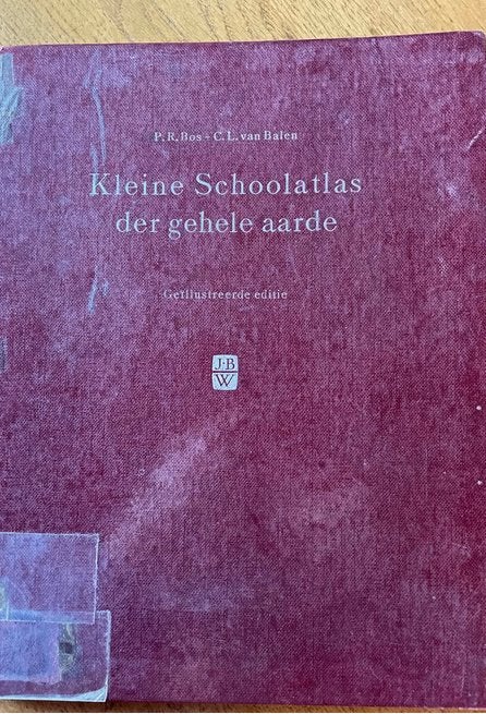 Schoolatlas Boelmans, van Meurs & Posma, Gelezen, Ophalen of Verzenden, Landkaart, 1800 tot 2000