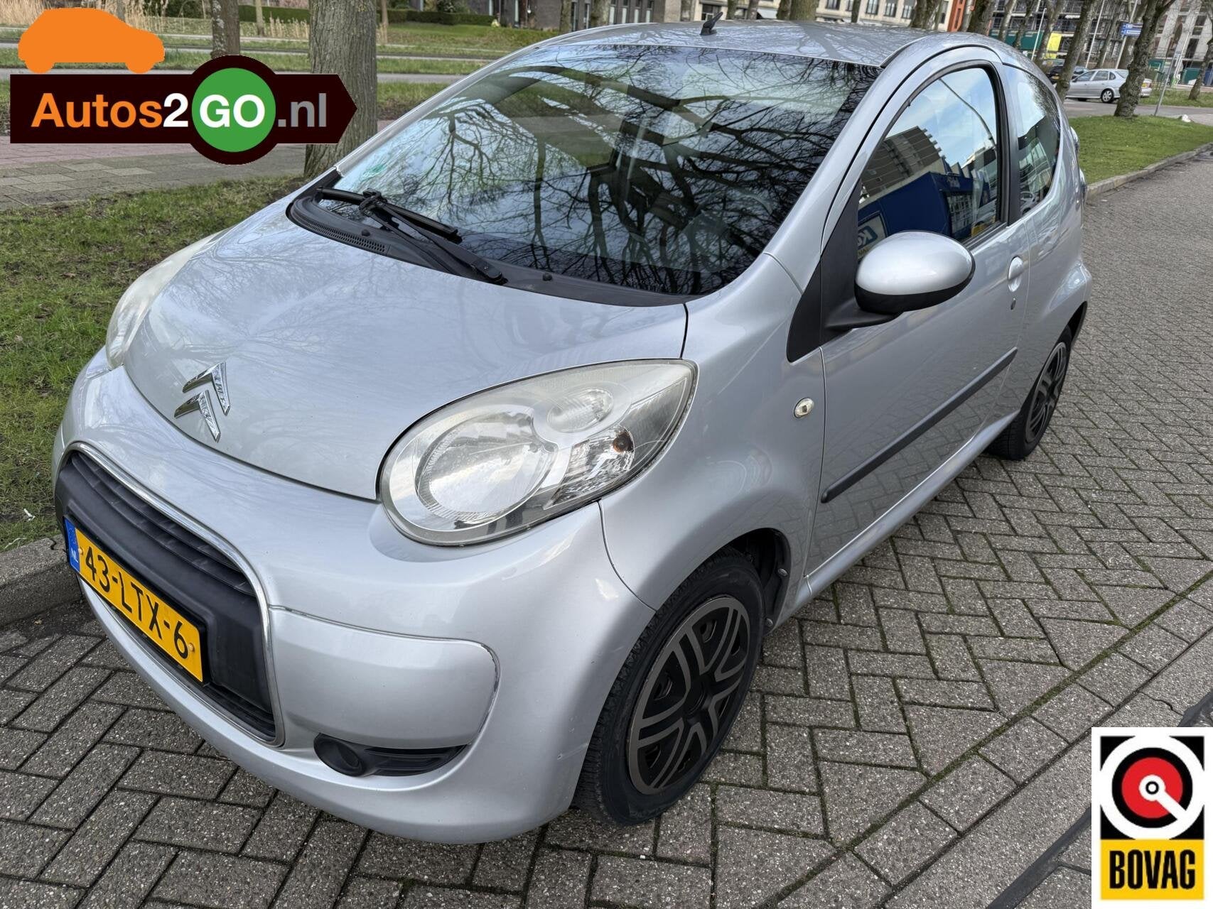Citroen C1 1.0-12V, Auto's, Citroën, Gebruikt, 4 stoelen, C1, 68 pk
