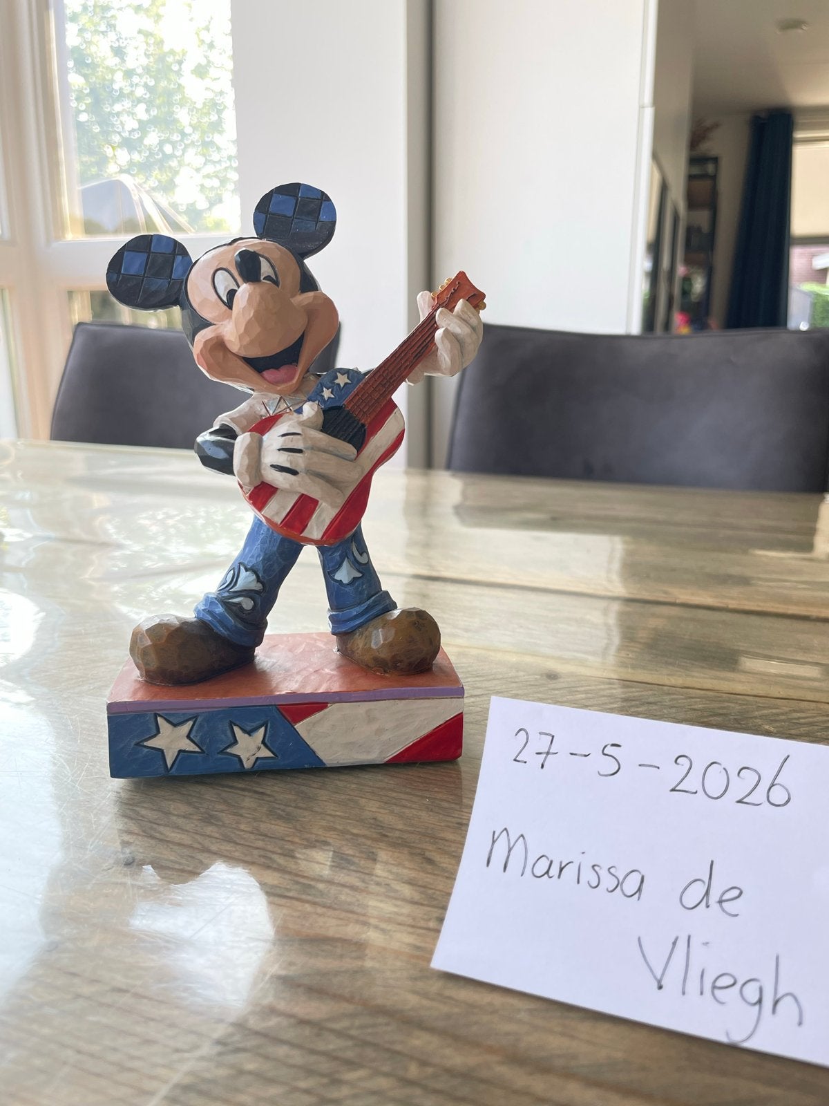 Disney Traditions Beeldjes - ZONDER DOOS en ZONDER TAG, Ophalen, Mickey Mouse, Gebruikt, Beeldje of Figuurtje