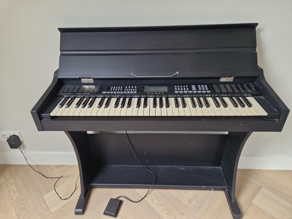 Digitale piano Lantander, Muziek en Instrumenten, Piano's, Ophalen, Gebruikt, Zwart