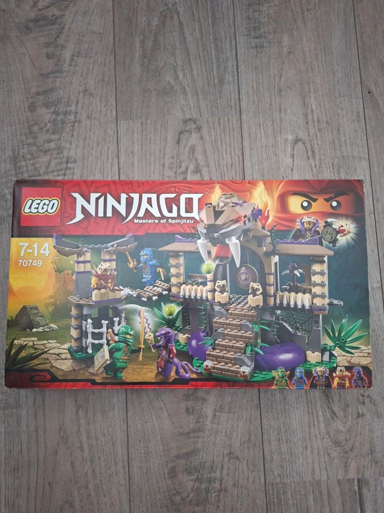 Lego Ninjago, slangenpoort, set 70749, compleet, Compleet, Lego, Ophalen of Verzenden, Zo goed als nieuw