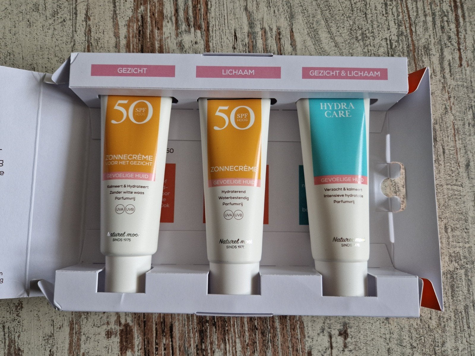 Biodermal 50 zonbescherming, Ophalen of Verzenden, Nieuw, Gehele gezicht