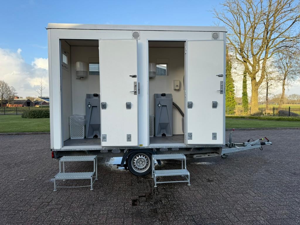 Toiletwagen 4 persoons - Scanvogn ! Zonder water/afvoer!, Ophalen of Verzenden, Gebruikt, Overige