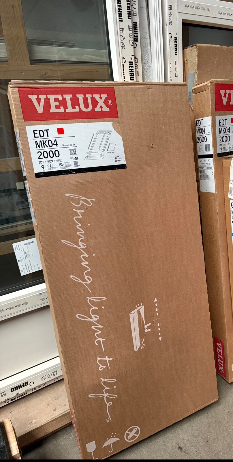 Velux gootstukken EDW MK 04 1000, Ophalen, Zo goed als nieuw, Minder dan 80 cm, Dakraam