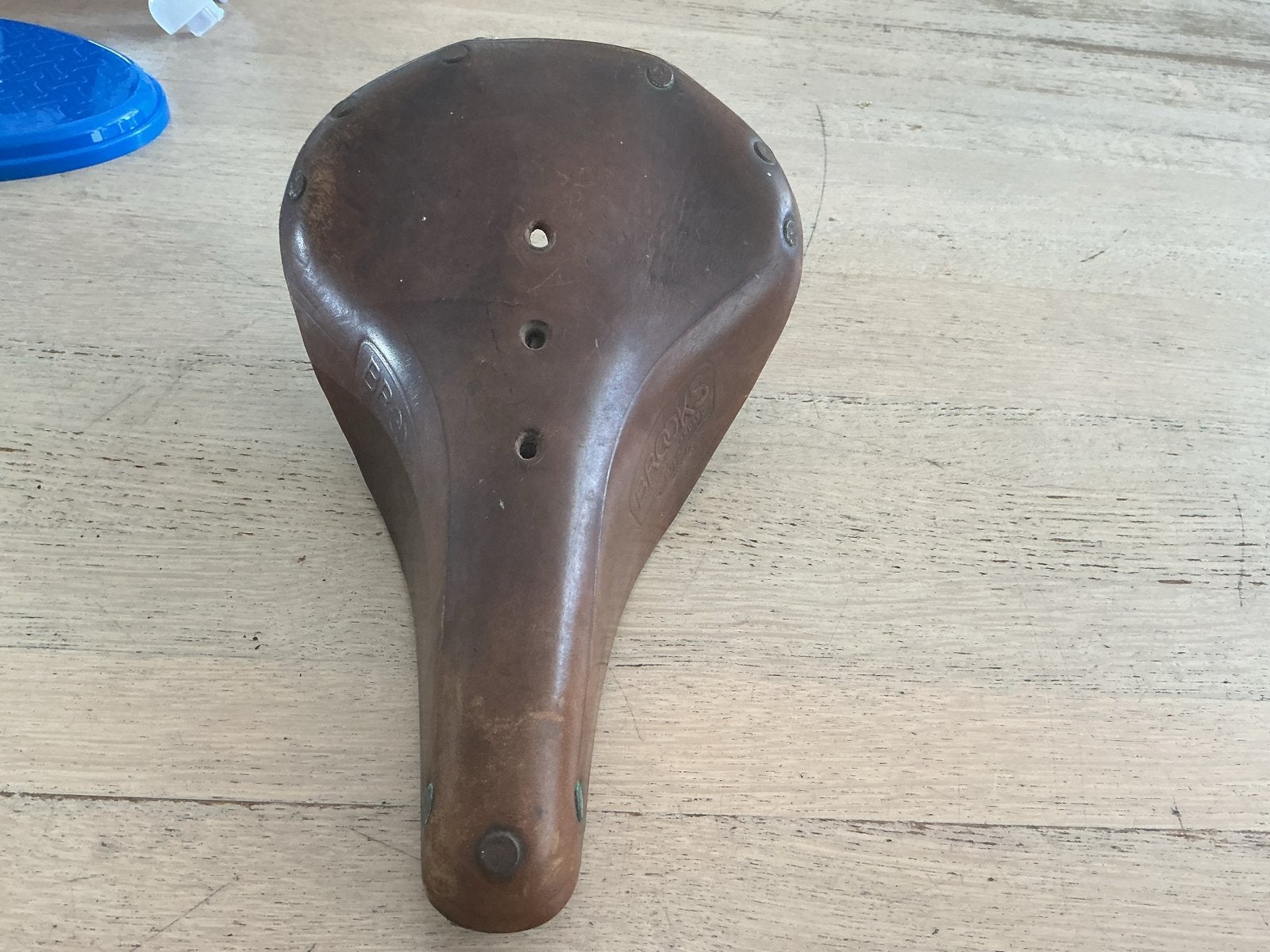 Brooks B17 Standaard Leren Zadel - Vintage Bruin.Oldtimer, Ophalen, Gebruikt