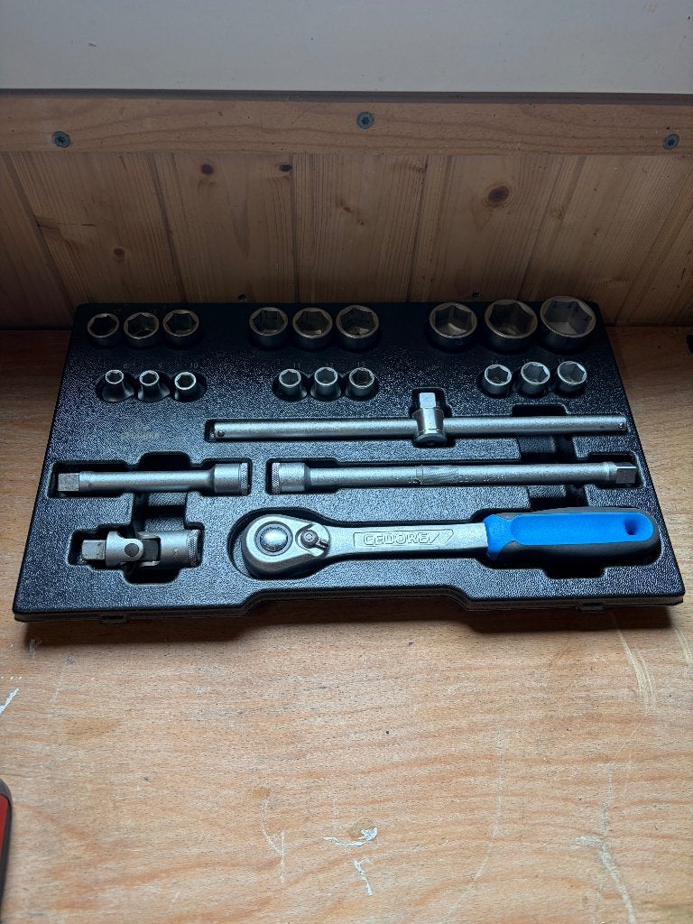 Gedore ratelset 1/2 inch 30em, Ophalen of Verzenden, Zo goed als nieuw