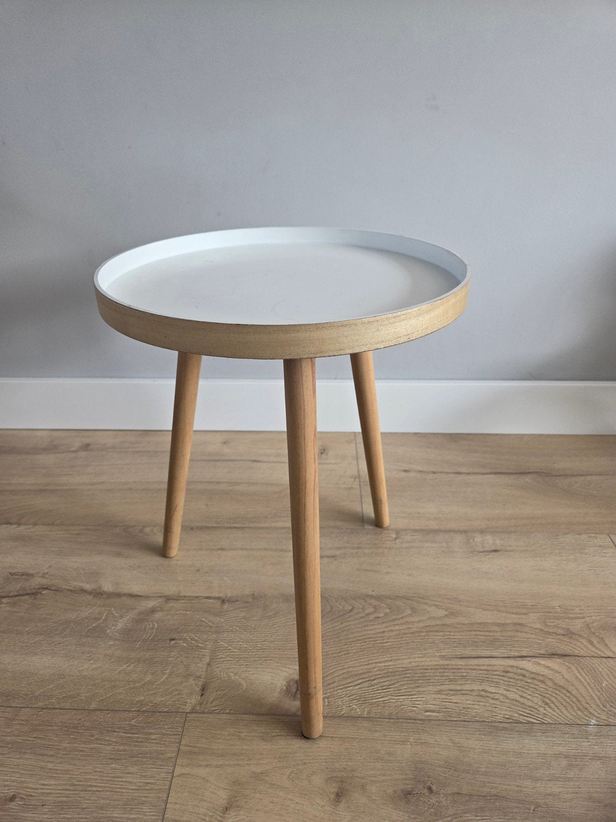 Bijzettafeltje te koop, Ophalen, Rond, Minder dan 55 cm, 45 tot 60 cm