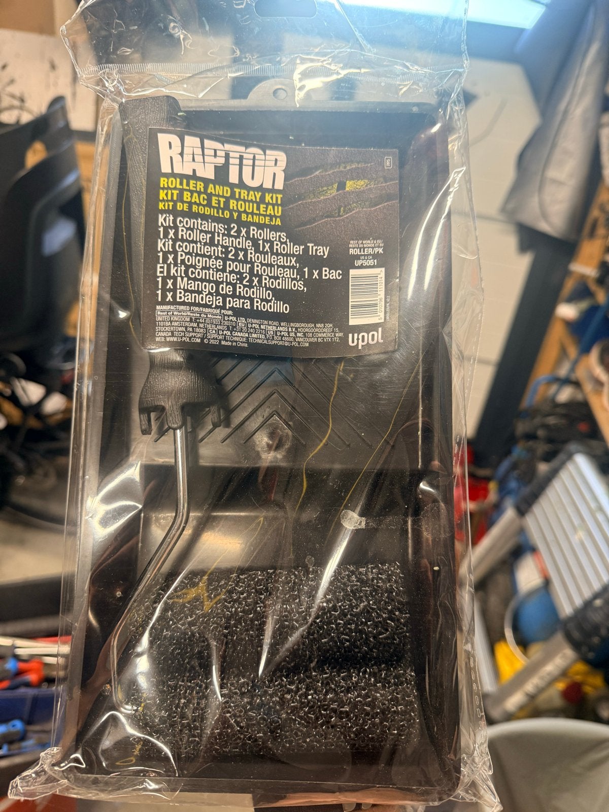 Raptor liner roller kits 4x en losse roller, Ophalen of Verzenden, Nieuw, Verfroller