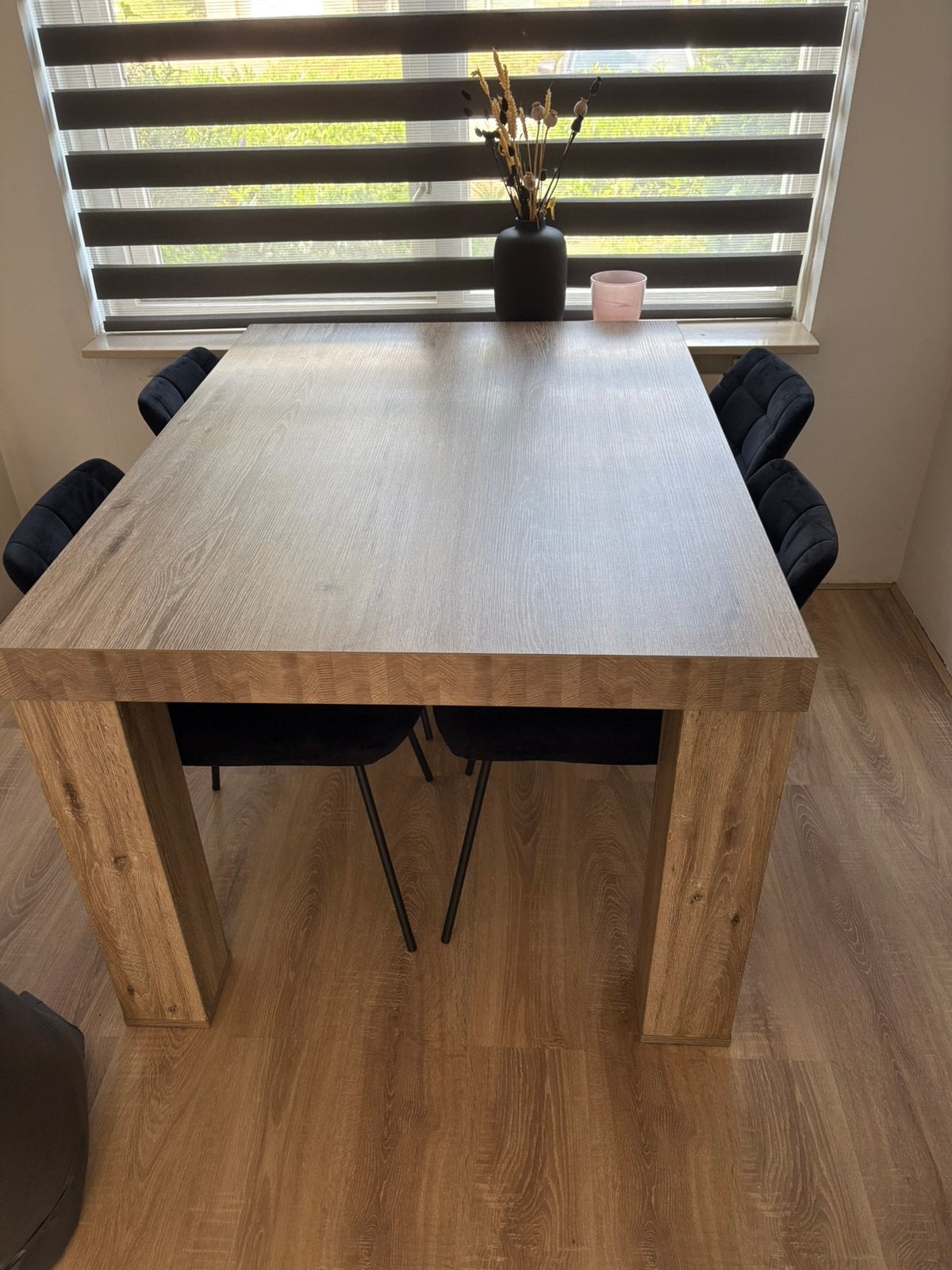 Gratis af te halen eettafel, Huis en Inrichting, Tafels | Eettafels, Ophalen, Gebruikt, 100 tot 150 cm, 50 tot 100 cm