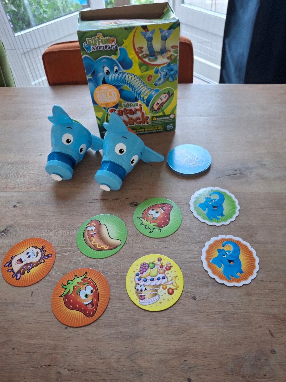 Elefun & Vriendjes Safari Snack Spel - Hasbro, Hobby en Vrije tijd, Gezelschapsspellen | Bordspellen, Een of twee spelers, Ophalen of Verzenden