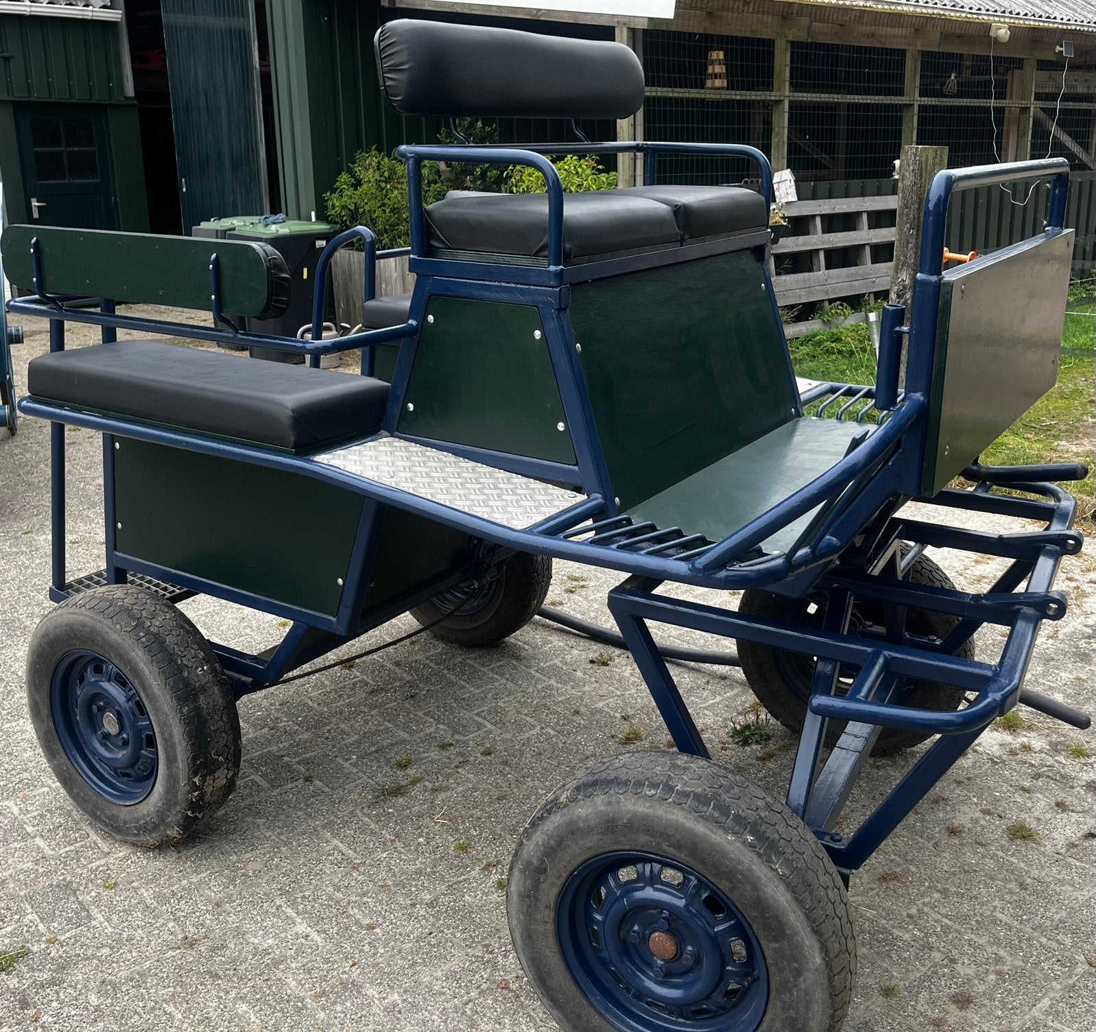 Goede onderhouden  Men/Marathon wagen, Zo goed als nieuw, Marathonwagen, Paard