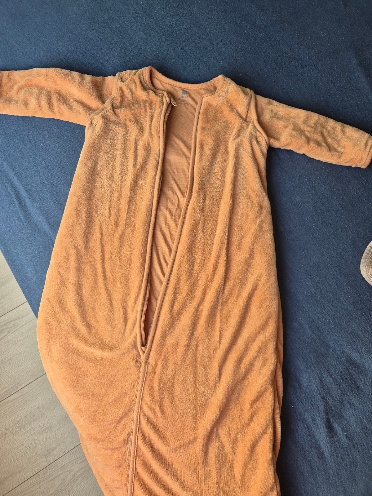 Hema slaapzak maat 68-80 voor winter, Oranje, Ophalen of Verzenden, Gevoerd, Slaapzak