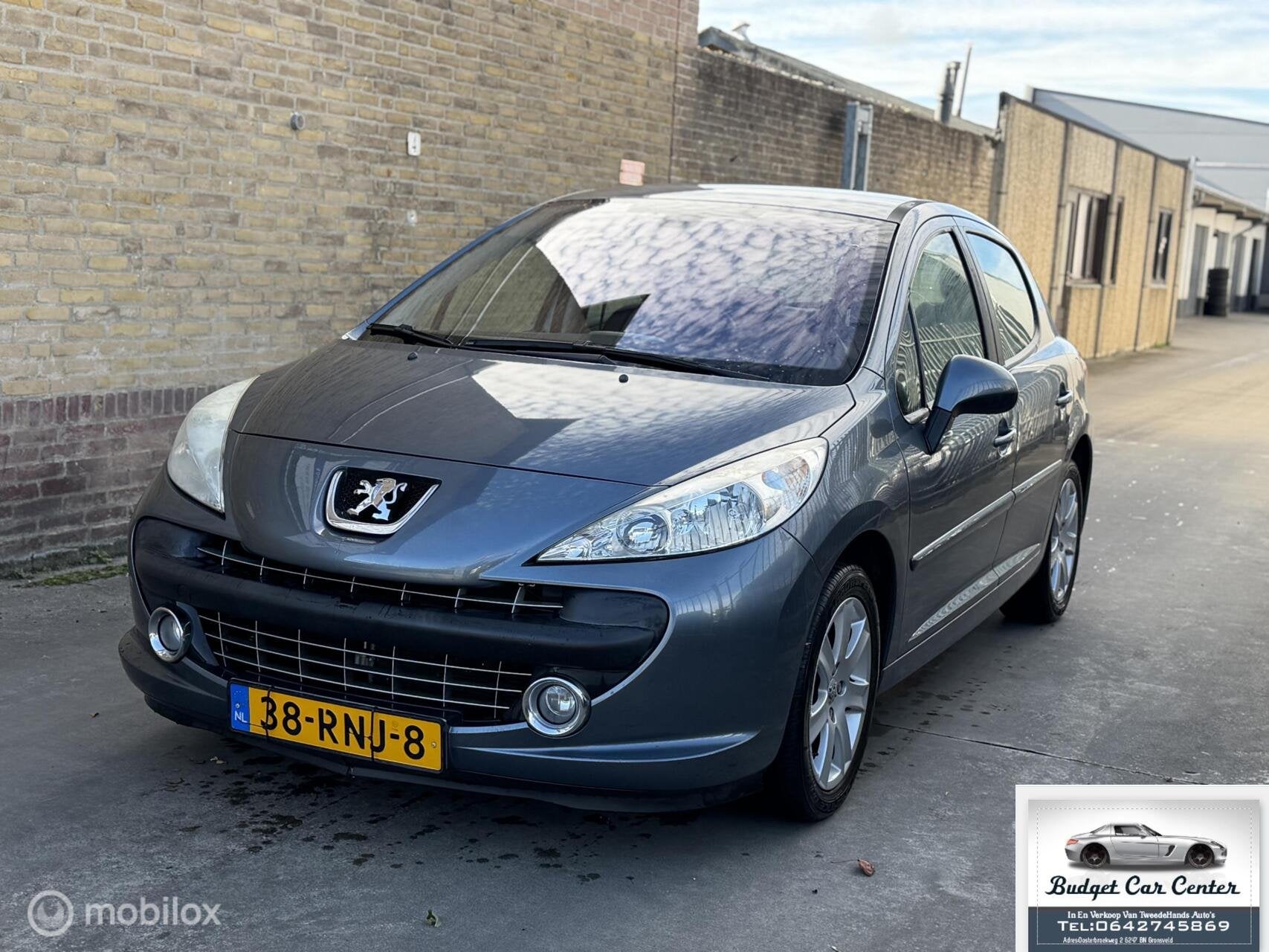 Peugeot 207 1.6 VTi XS Pack KM:88503 km LEDERBEKL., Voorwielaandrijving, Gebruikt, 4 cilinders, Leder