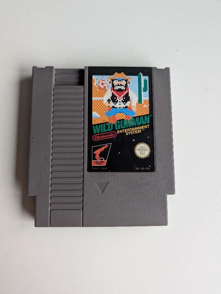 Wild gunman Nes, Spelcomputers en Games, Games | Nintendo NES, 1 speler, Ophalen of Verzenden, Zo goed als nieuw, Vanaf 3 jaar