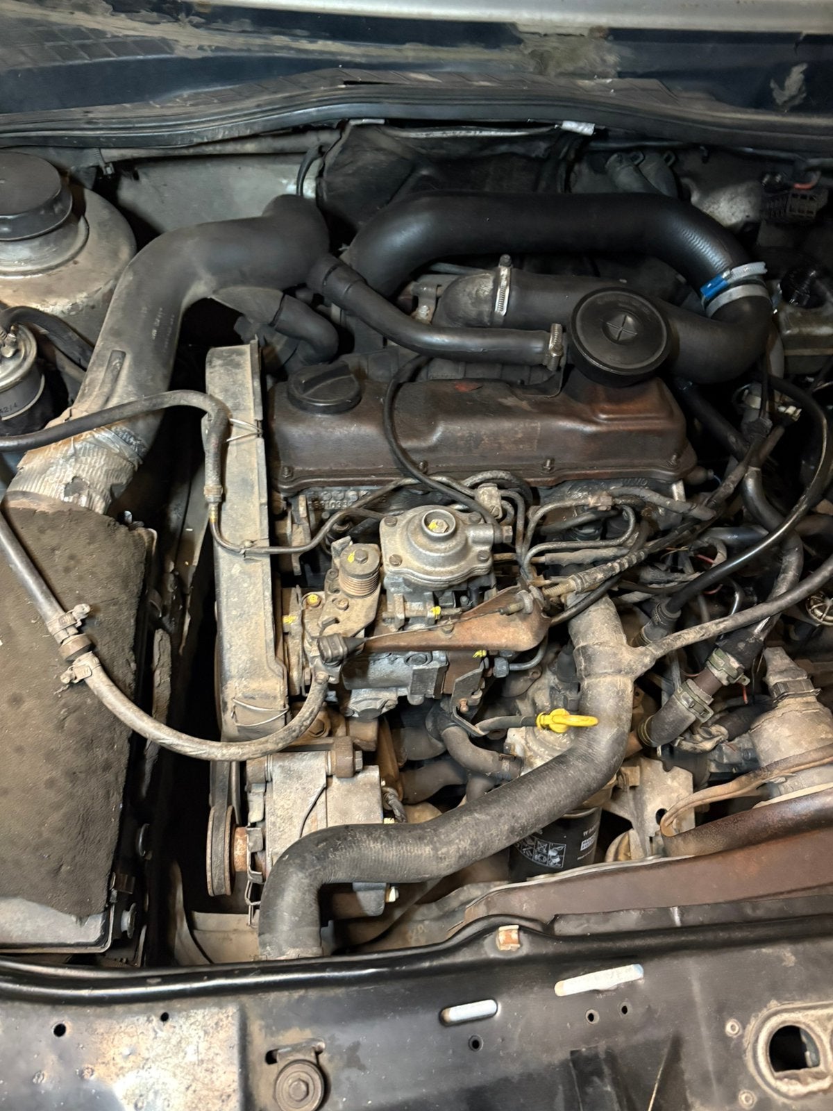 Golf 2 1.6 TD motorblok compleet 220km, Auto-onderdelen, Ophalen