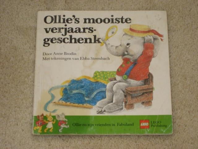 Lego Fabuland boekjes 4 stuks 1986 zeer zeldzaam, Kinderen en Baby's, Speelgoed | Duplo en Lego, Ophalen of Verzenden, Gebruikt