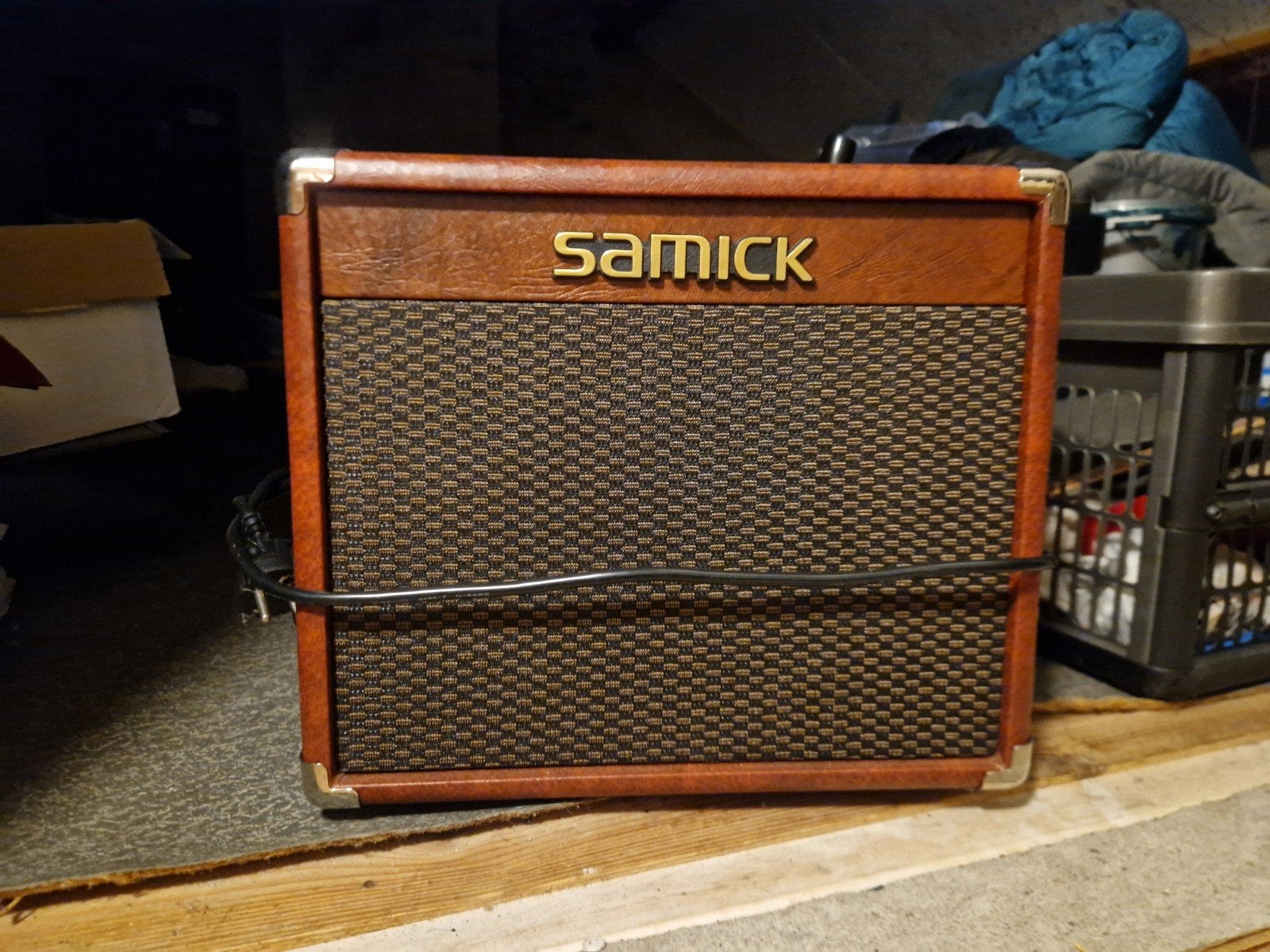 Samick LM10 Gitaarversterker - Zo goed als nieuw, Ophalen, Zo goed als nieuw, Gitaar, Minder dan 50 watt