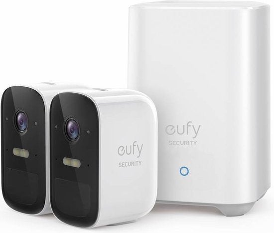 Eufycam 2c  beveiligingscamera, Audio, Tv en Foto, Ophalen of Verzenden, Zo goed als nieuw, Buitencamera