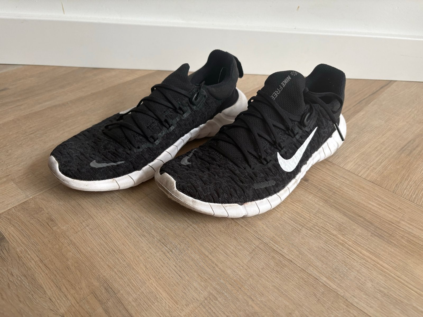 Nike Free Run 5.0 - Zwarte sneakers maat 37,5, Ophalen of Verzenden, Gedragen, Zwart, Sneakers of Gympen