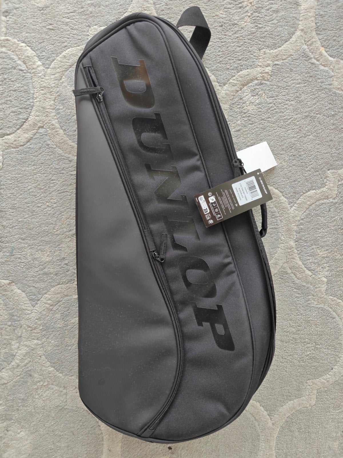 Dunlop tennisracket tas - Zwart, nieuw, Ophalen, Nieuw, Tas, Dunlop
