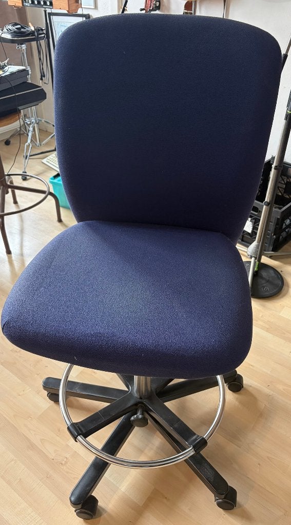 Drabert Bureaustoel - Ergonomisch en Comfortabel, Ophalen, Gebruikt, Blauw, Bureaustoel