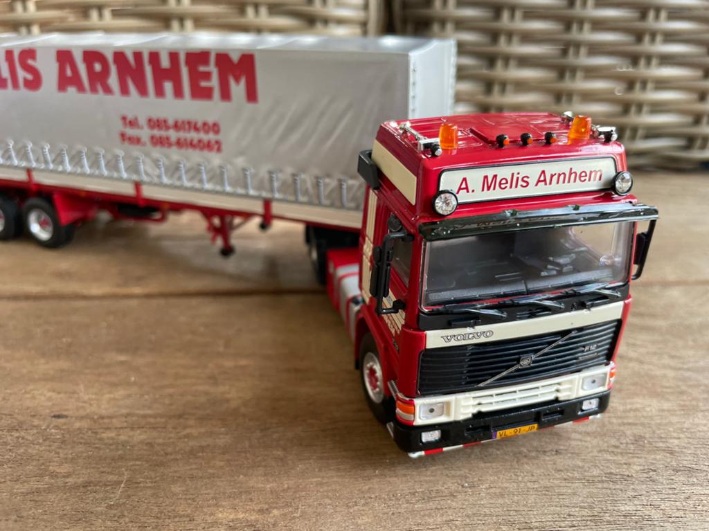 TEKNO VOLVO F12 A MELIS ARNHEM, Ophalen of Verzenden, Nieuw, Bus of Vrachtwagen, Tekno