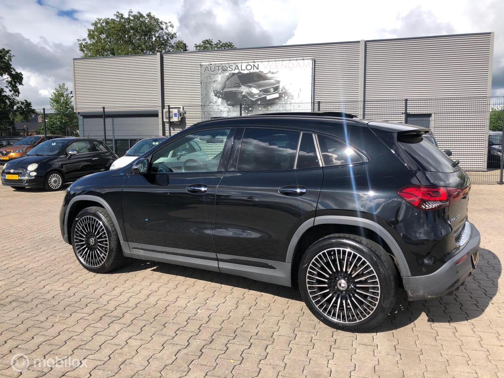 Mercedes EQA 250 AMG Line 67 kWh Voll Optie,s, 1940 kg, 190 pk, Zwart, 90 €/maand