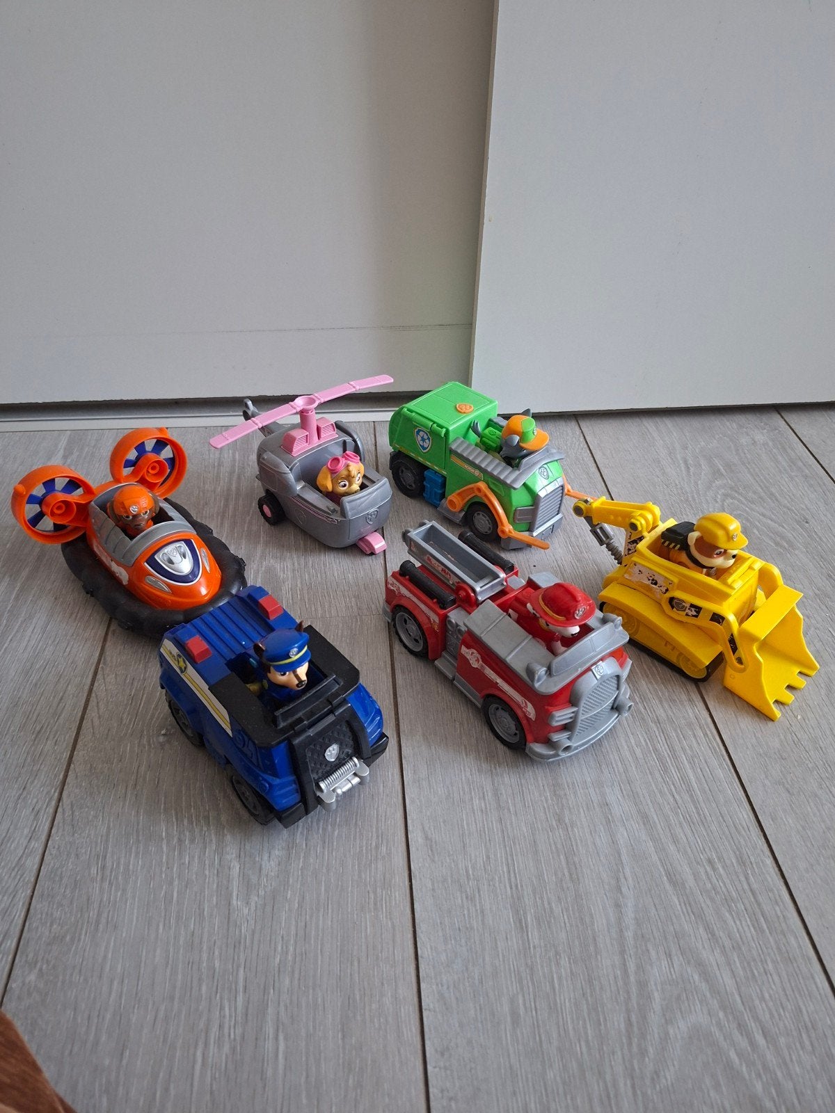 paw patrol auto's incl. pups, Ophalen of Verzenden, Gebruikt
